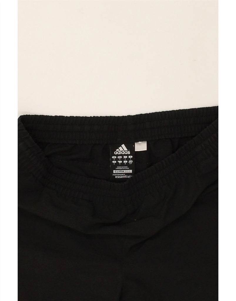 ADIDAS Mens Sport Shorts Small Black Polyester | Vintage Adidas | Thrift | Second-Hand Adidas | Used Clothing | Messina Hembry 