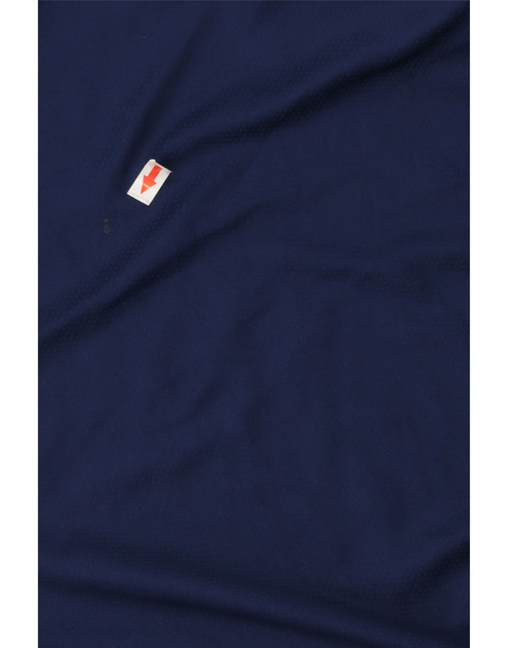 Adidas Mens Aeroready T-Shirt Top XL Navy Blue Polyester