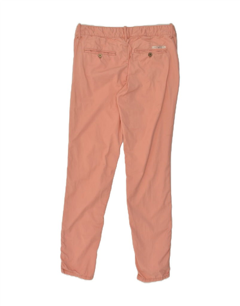 TOMMY HILFIGER Womens Slim Chino Trousers W28 L32 Pink Cotton | Vintage Tommy Hilfiger | Thrift | Second-Hand Tommy Hilfiger | Used Clothing | Messina Hembry 