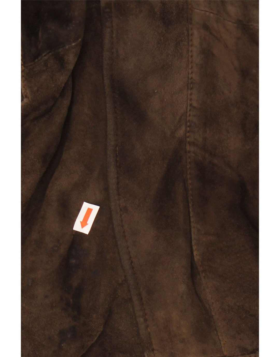 VINTAGE Mens Suede Jacket UK 42 XL Brown Leather