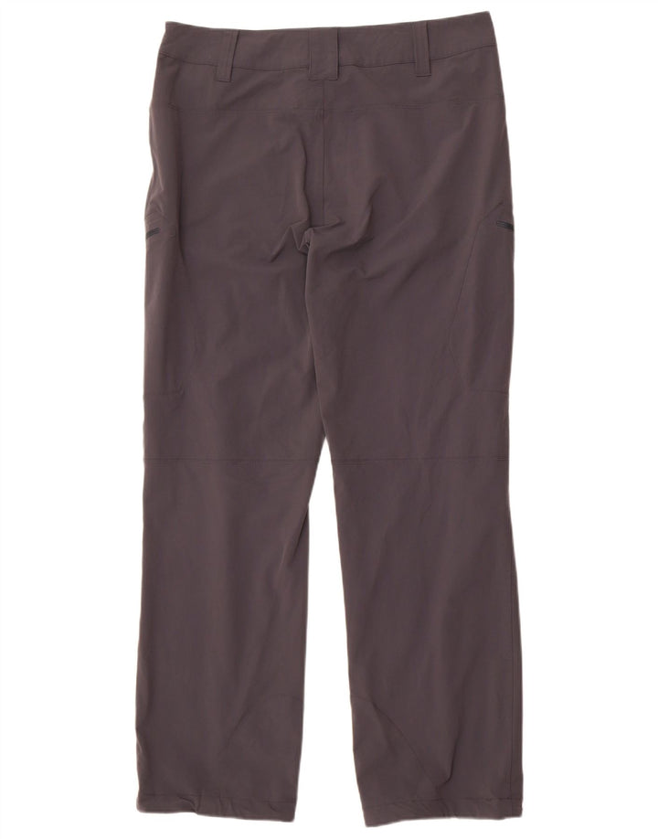Rab Womens Straight Cargo Trousers W34 L31 Grey Polyamide