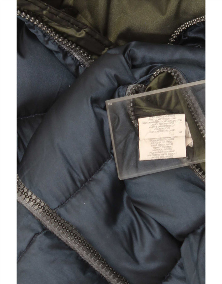 Colmar Womens Padded Jacket IT 42 Small Navy Blue Polyester