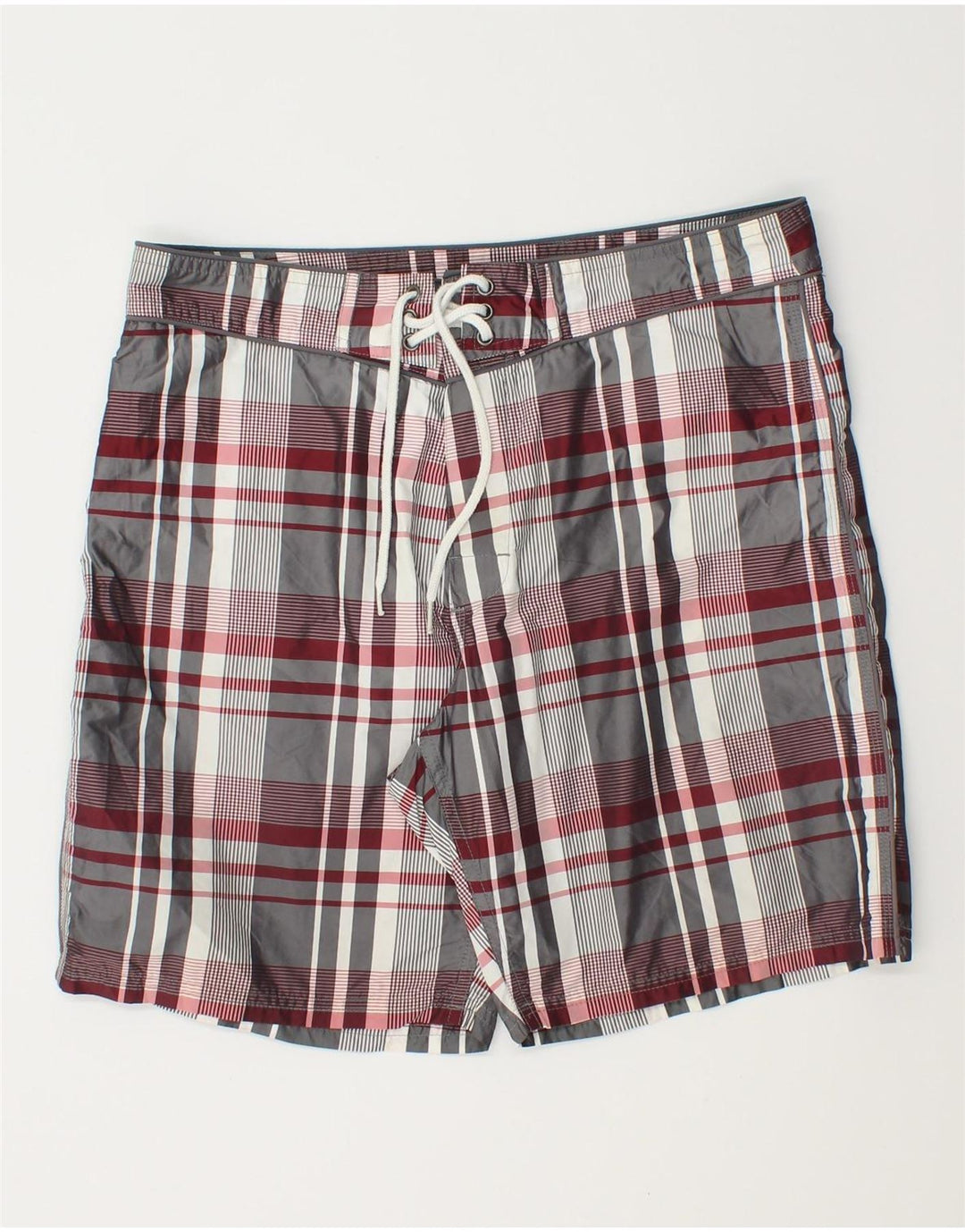 Sundek Mens Swimming Shorts Medium Multicoloured Check