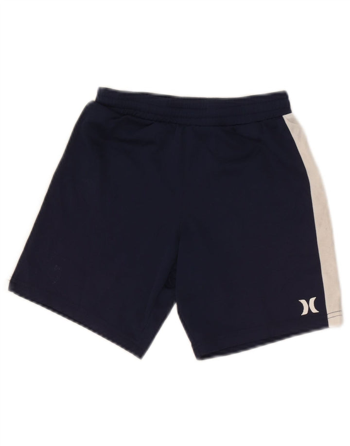 Hurley Boys Sport Shorts 6-7 Years  Navy Blue Colourblock Polyester