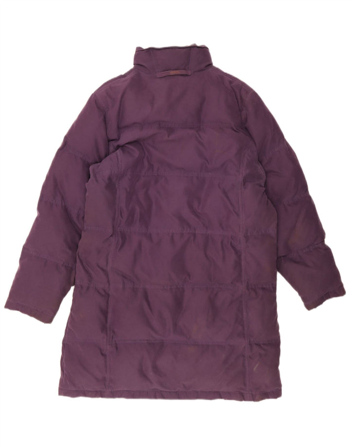 Musto Womens Padded Coat UK 14 Medium Purple Polyester