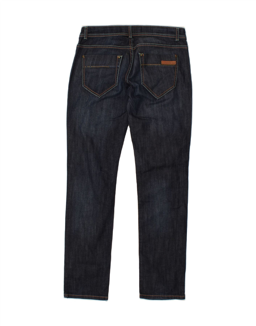 CALVIN KLEIN Womens Slim Jeans W31 L31 Navy Blue Cotton Vintage Calvin Klein and Second-Hand Calvin Klein from Messina Hembry 