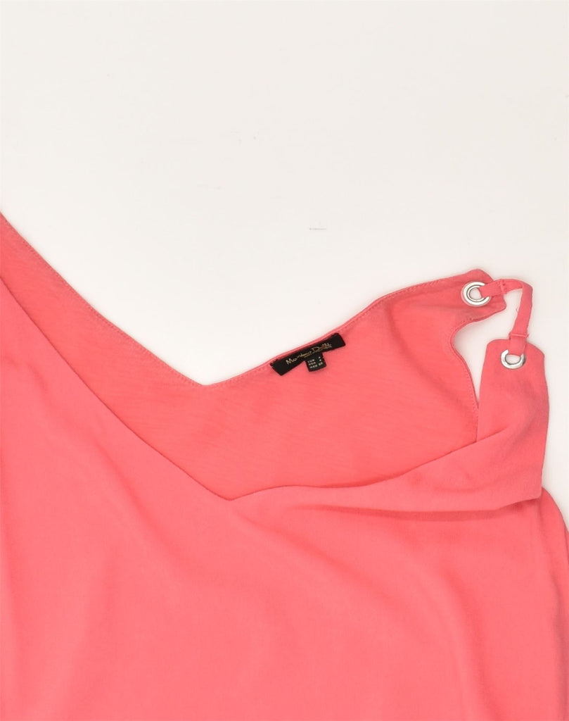 MASSIMO DUTTI Womens Sleeveless Blouse Top US 8 Medium Pink | Vintage Massimo Dutti | Thrift | Second-Hand Massimo Dutti | Used Clothing | Messina Hembry 