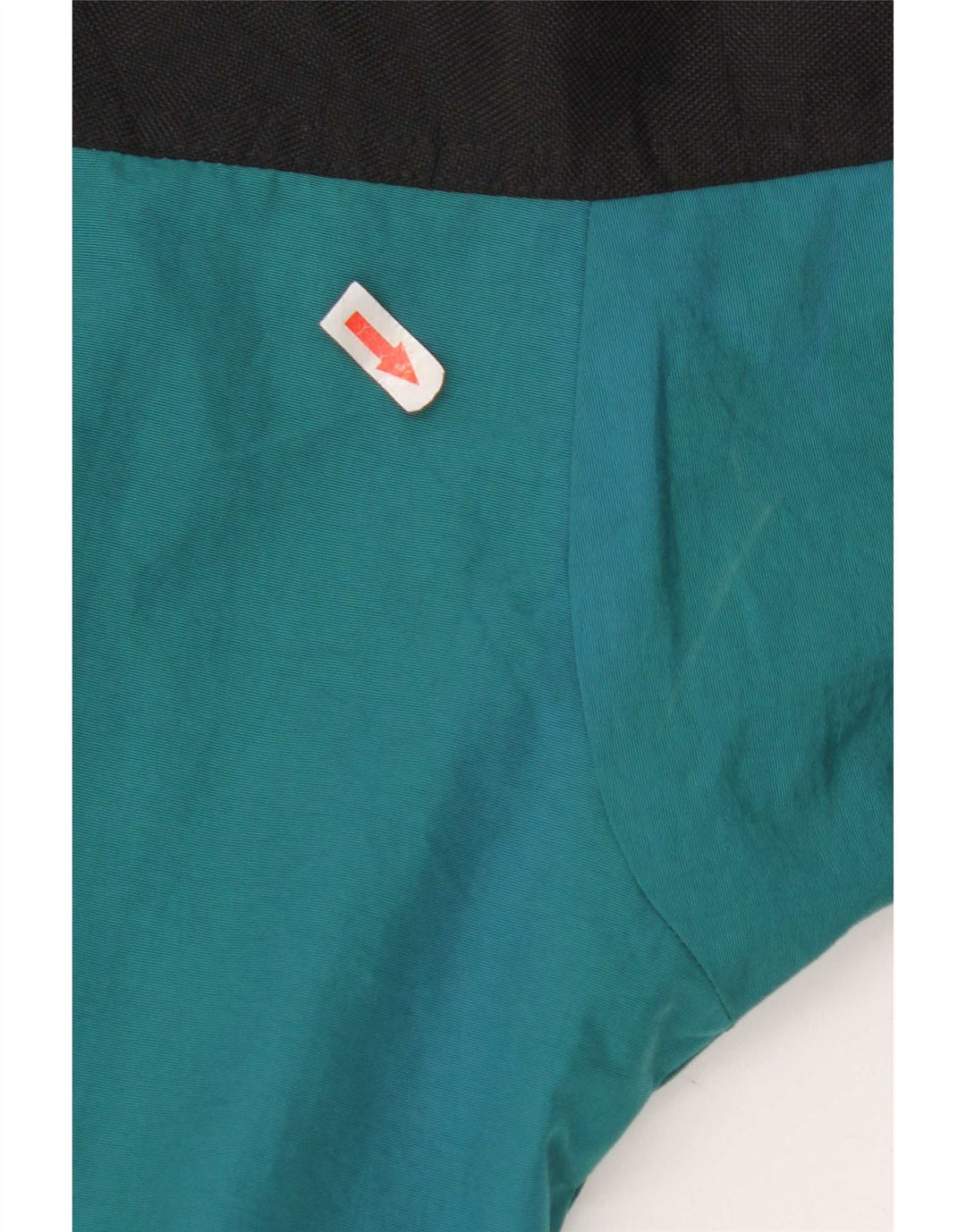 Columbia Womens Hooded Windbreaker Jacket UK 14 Medium Blue Colourblock