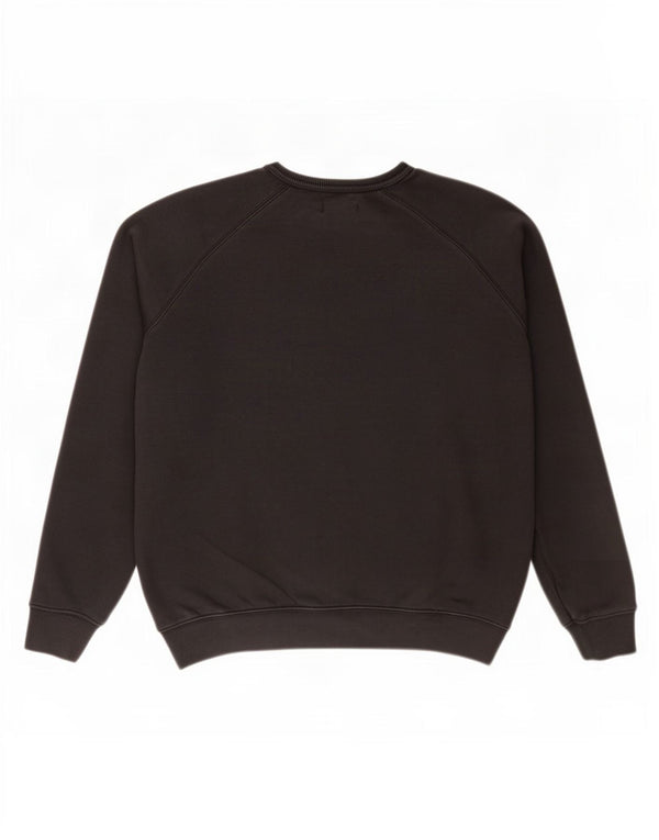 Adidas Mens Graphic Sweatshirt Jumper Medium Black Cotton