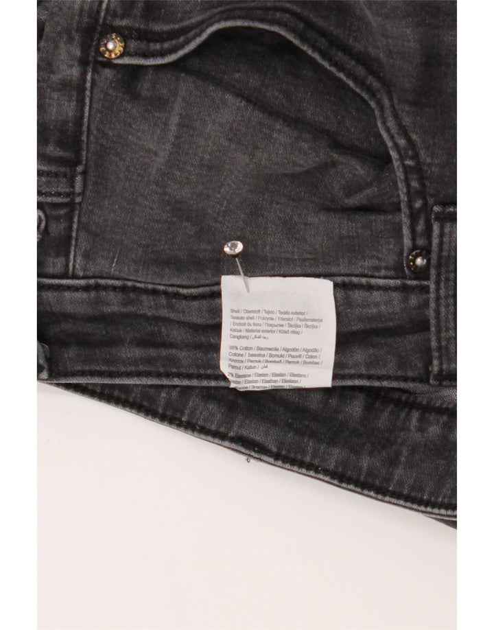 Jack & Jones Mens Slim Jeans W36 L34 Grey Cotton