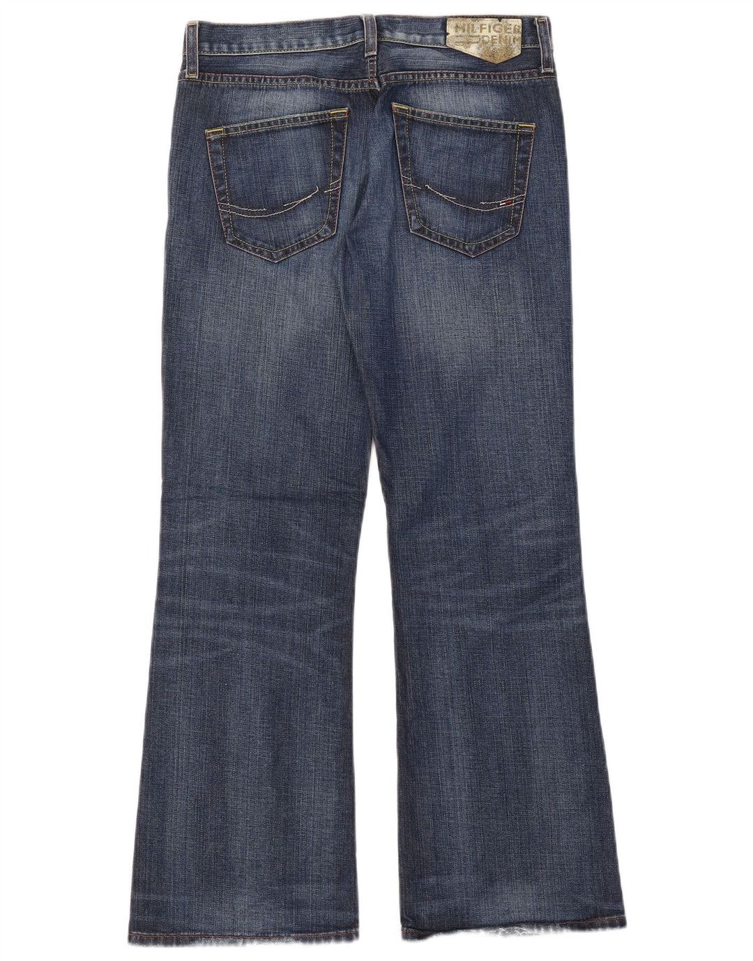 Tommy Hilfiger Womens Bootcut Jeans W29 L30 Blue Cotton