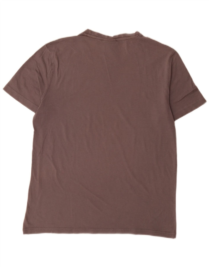Diadora Mens Graphic T-Shirt Top Small Grey Cotton