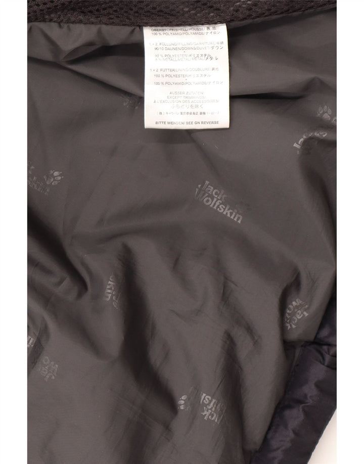 Jack Wolfskin Mens Padded Jacket UK 40/42  Large Black Polyester