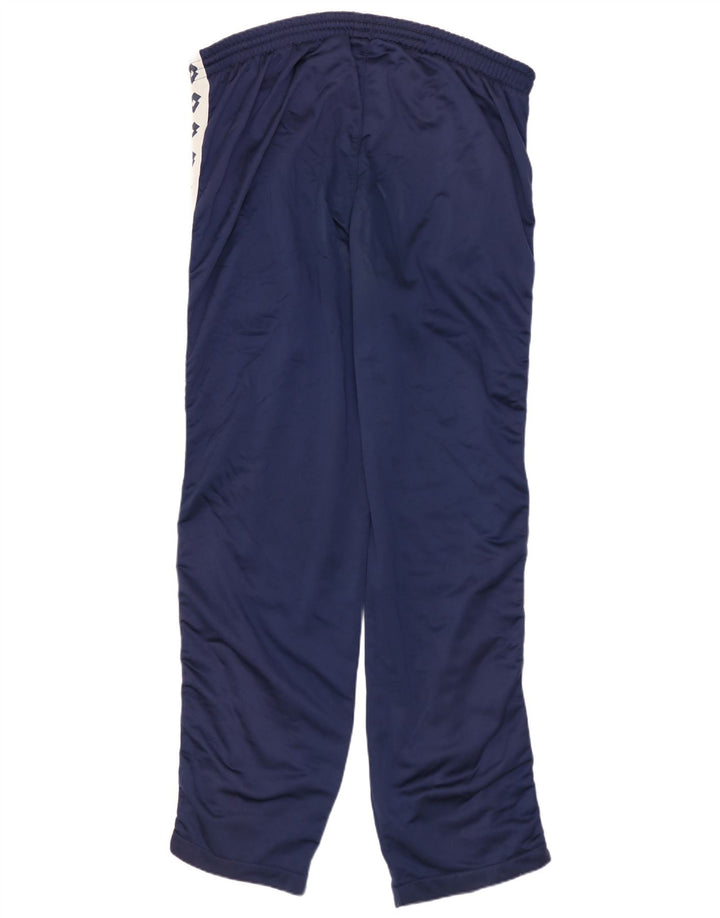 Lotto Mens Graphic Tracksuit Trousers XL  Navy Blue Colourblock Polyester