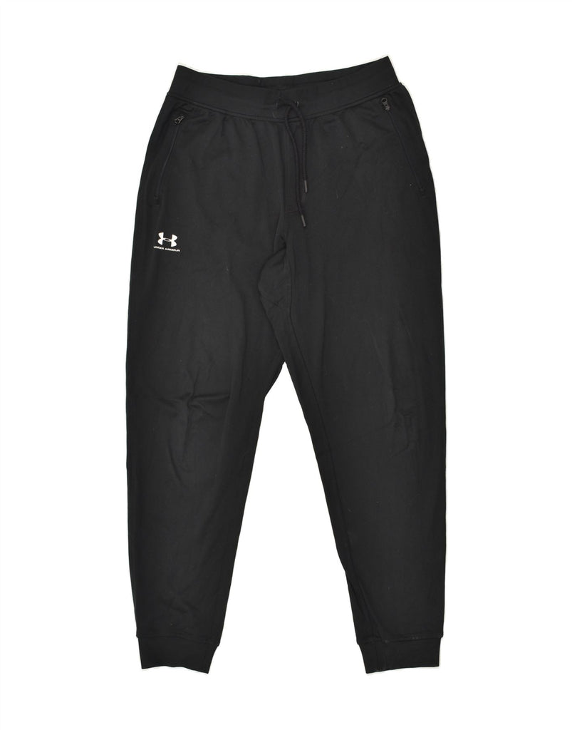 UNDER ARMOUR Mens Cold Gear Tracksuit Trousers Joggers Large Black | Vintage Under Armour | Thrift | Second-Hand Under Armour | Used Clothing | Messina Hembry 