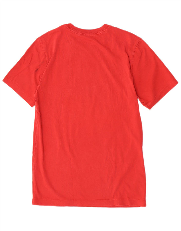 Nike Mens Graphic T-Shirt Top Small Red Cotton