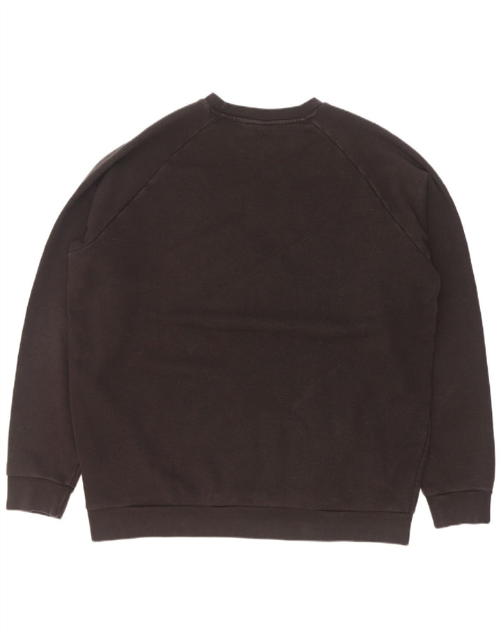 Adidas Mens Sweatshirt Jumper XL Black Cotton