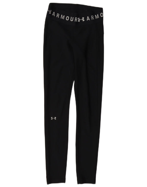 Under Armour Womens Graphic High Waist Leggings XS W24 L27 Black