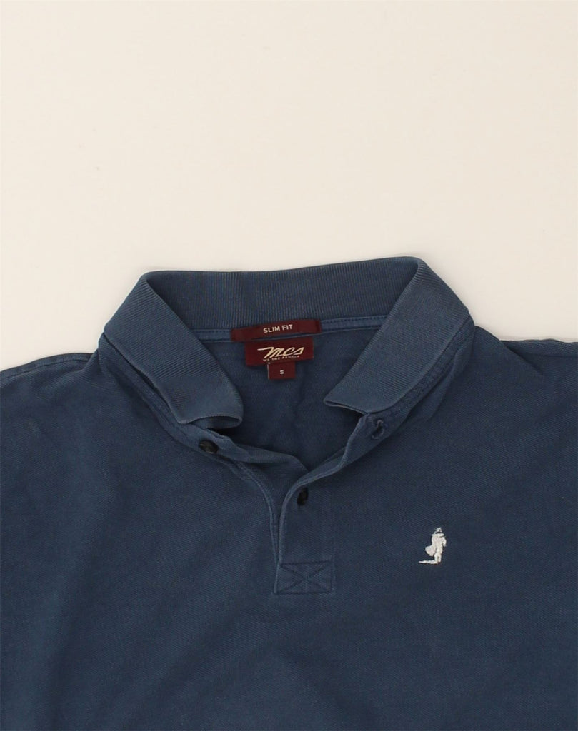 MARLBORO CLASSICS Mens Slim Fit Polo Shirt Small Navy Blue | Vintage Marlboro Classics | Thrift | Second-Hand Marlboro Classics | Used Clothing | Messina Hembry 