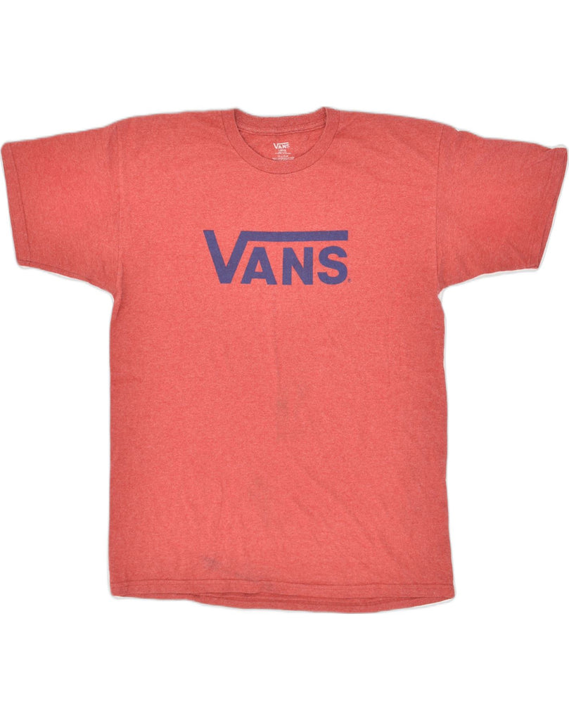 VANS Mens Graphic T-Shirt Top Large Red Cotton | Vintage Vans | Thrift | Second-Hand Vans | Used Clothing | Messina Hembry 