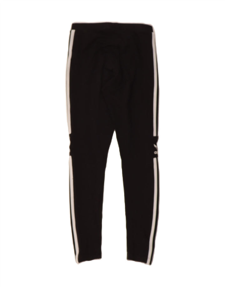 ADIDAS Womens Leggings UK 8 Small Black Cotton Vintage Adidas and Second-Hand Adidas from Messina Hembry 
