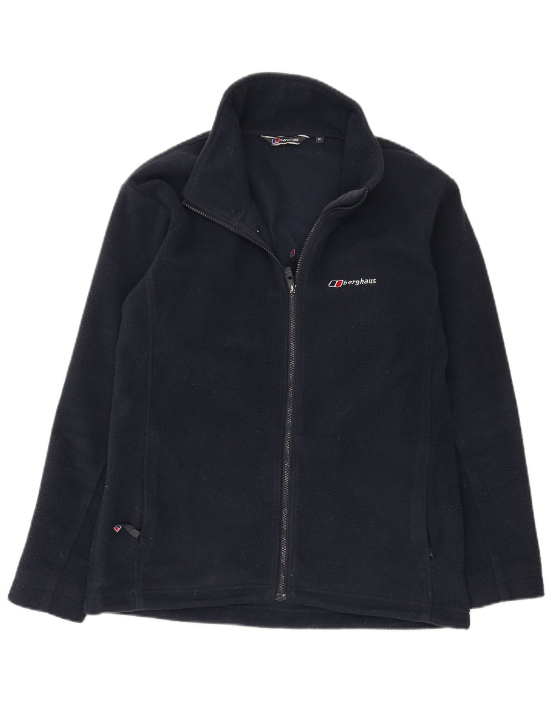 Berghaus Mens Liner Fleece Jacket UK 38 Medium Navy Blue Polyester