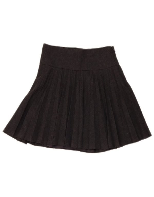 Polo Ralph Lauren Girls Mini Pleated Skirt 15-16 Years W24 Grey