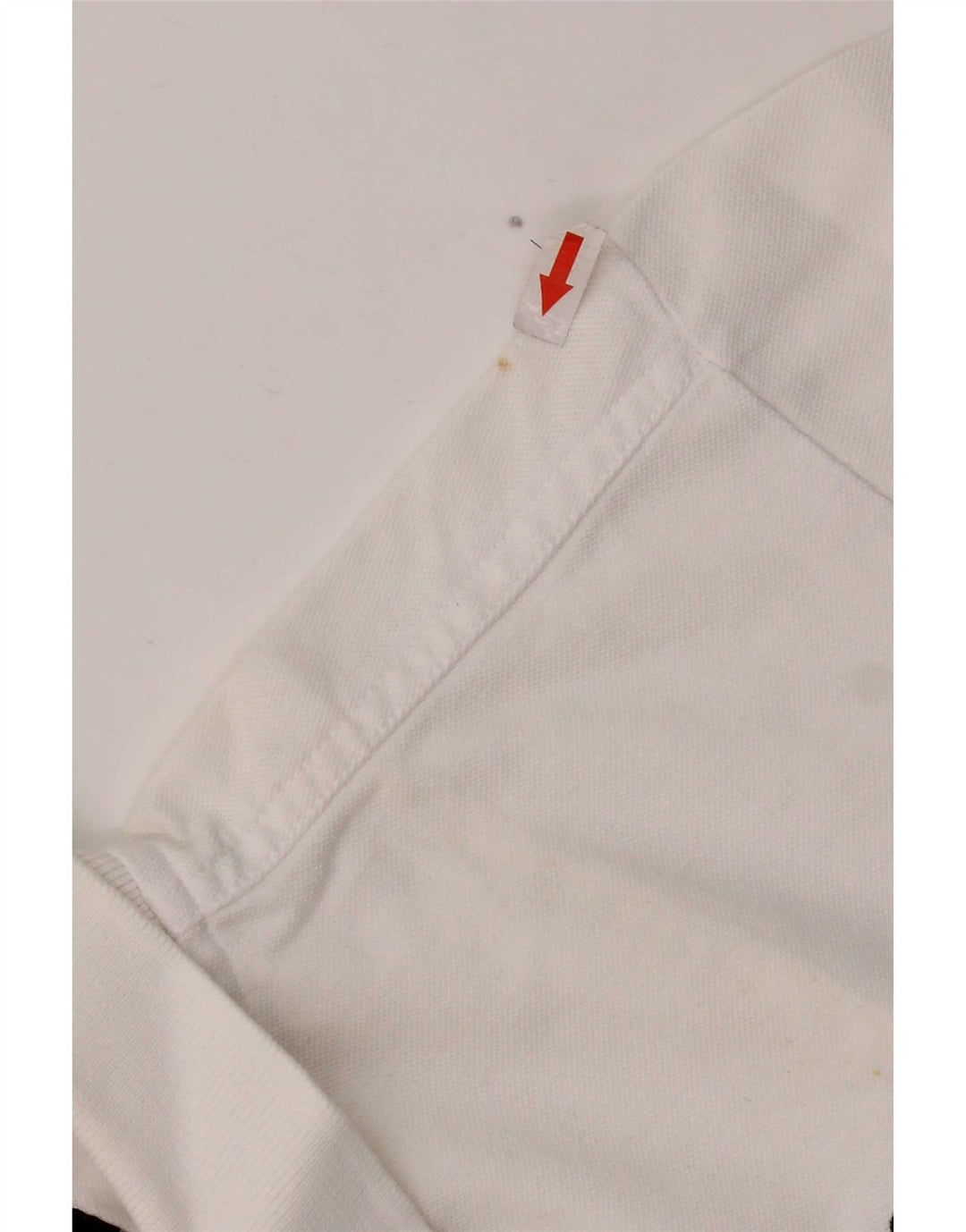 Kappa Mens Polo Shirt Large White Cotton