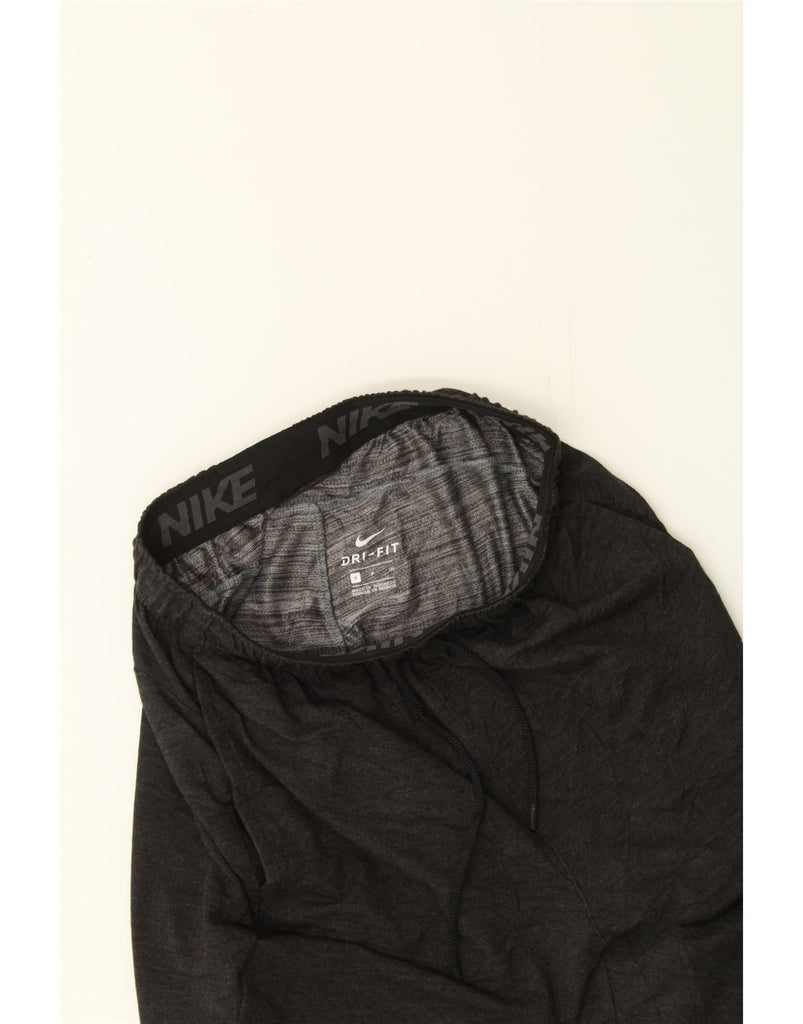 NIKE Mens Dri Fit Tracksuit Trousers Joggers Small  Black Viscose Vintage Nike and Second-Hand Nike from Messina Hembry 
