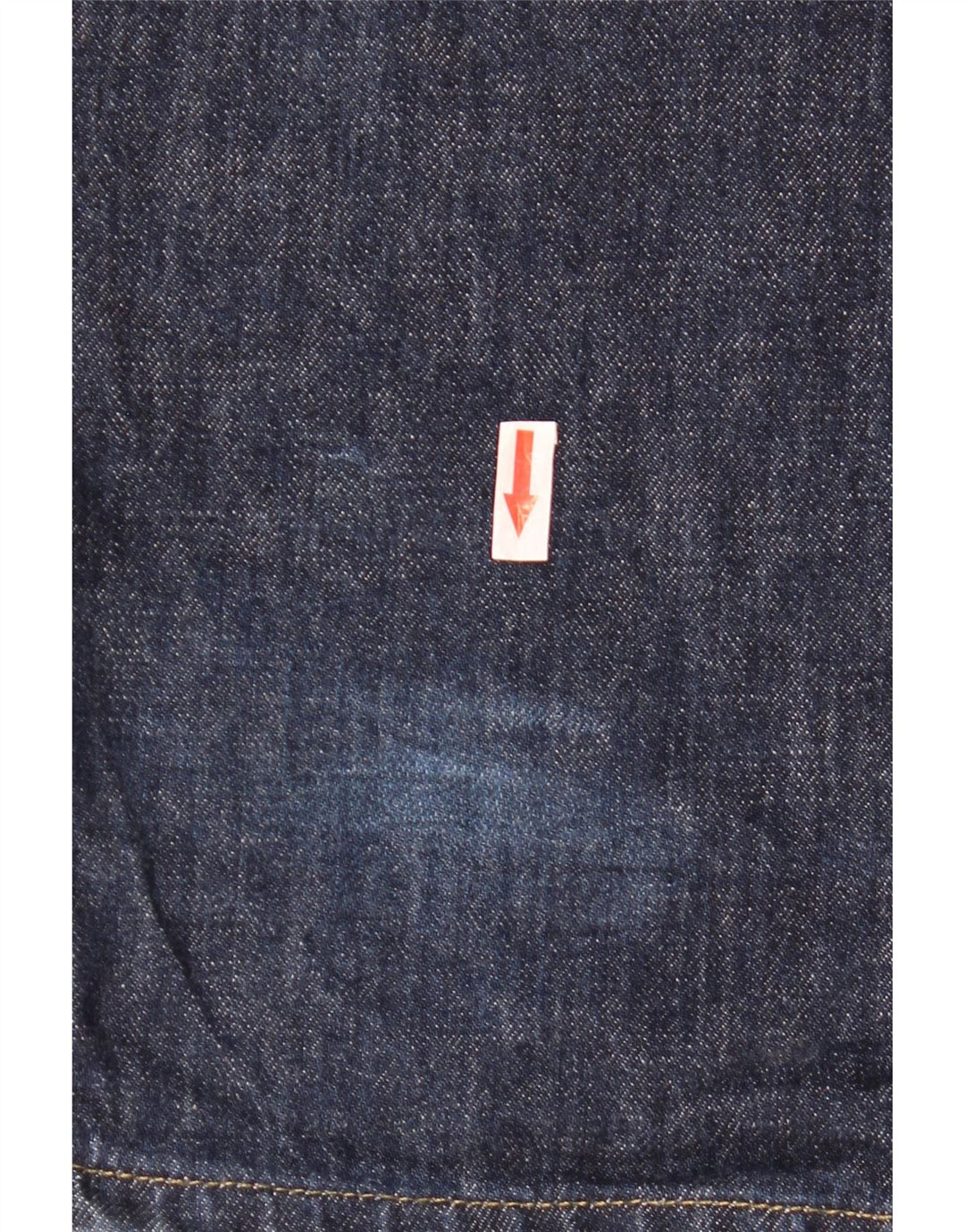 Armani Mens Straight Jeans W33 L36 Navy Blue Flecked