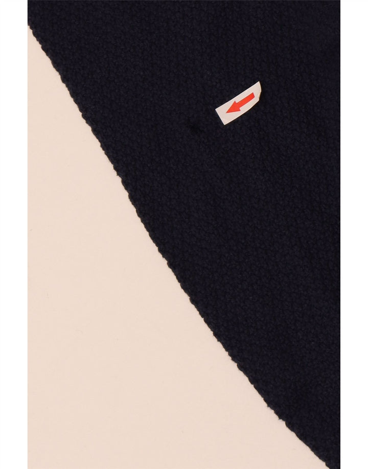 Gap Mens Hooded Jumper Sweater Medium Navy Blue Cotton