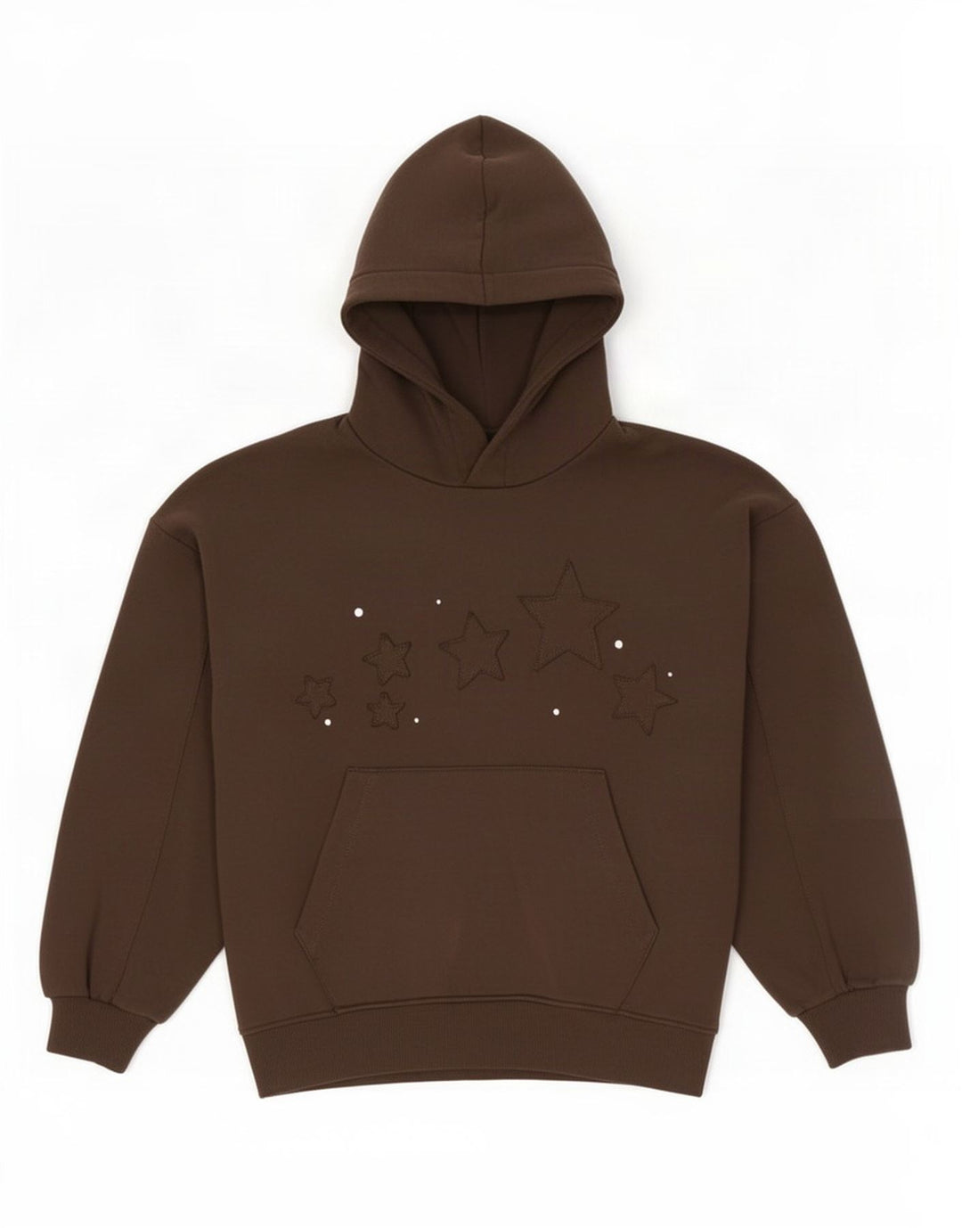 Zara Womens Abstract Pattern Oversized Hoodie Jumper UK 10 Small Khaki