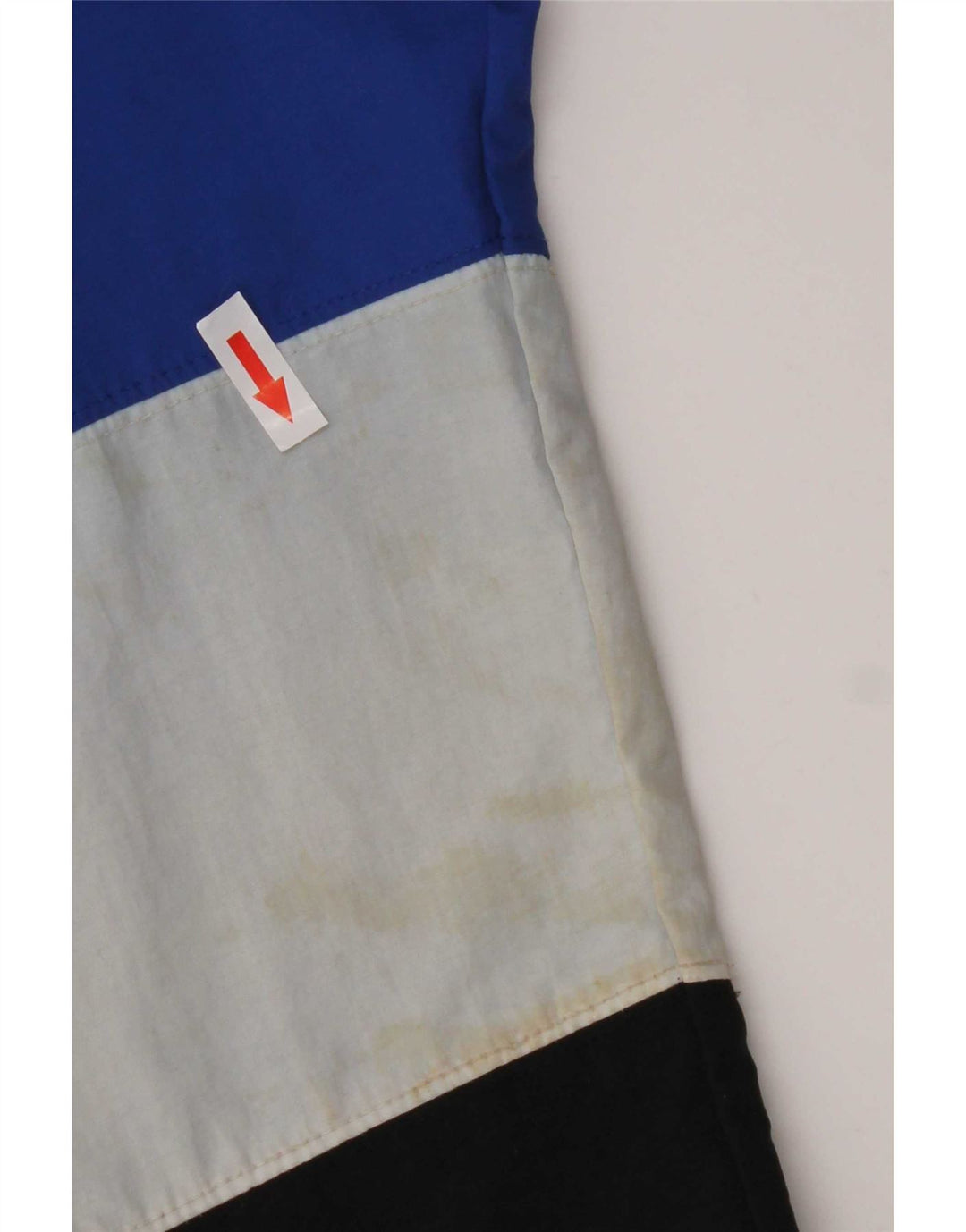 Champion Womens Graphic Tracksuit Top Jacket UK 10 Small Blue Colourblock