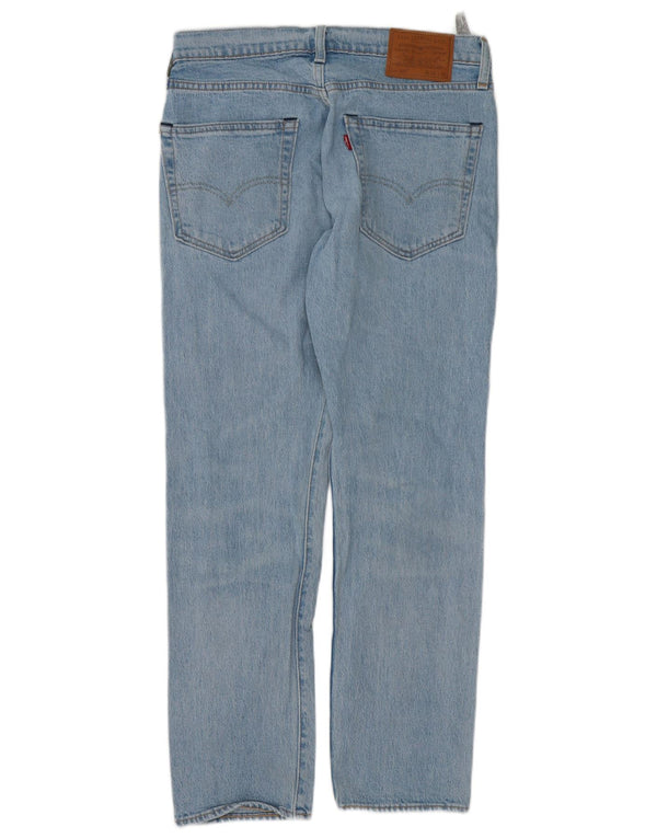 Levi's Mens 502 Tapered Jeans W30 L28 Blue Cotton
