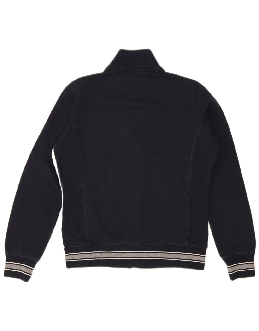 Champion Womens Heritage Fit Tracksuit Top Jacket UK 14 Medium Navy Blue