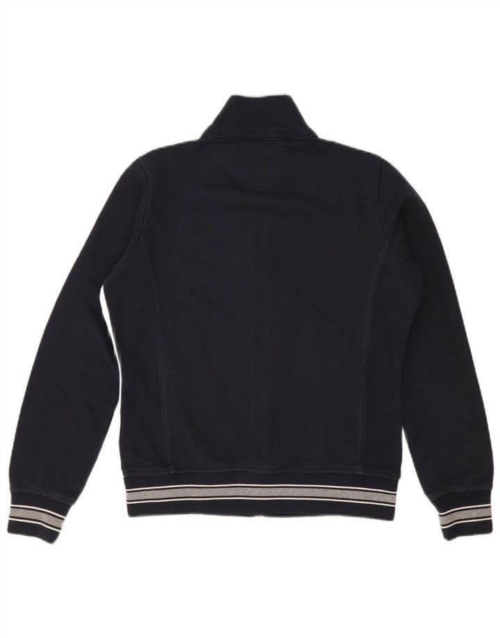 Champion Womens Heritage Fit Tracksuit Top Jacket UK 14 Medium Navy Blue