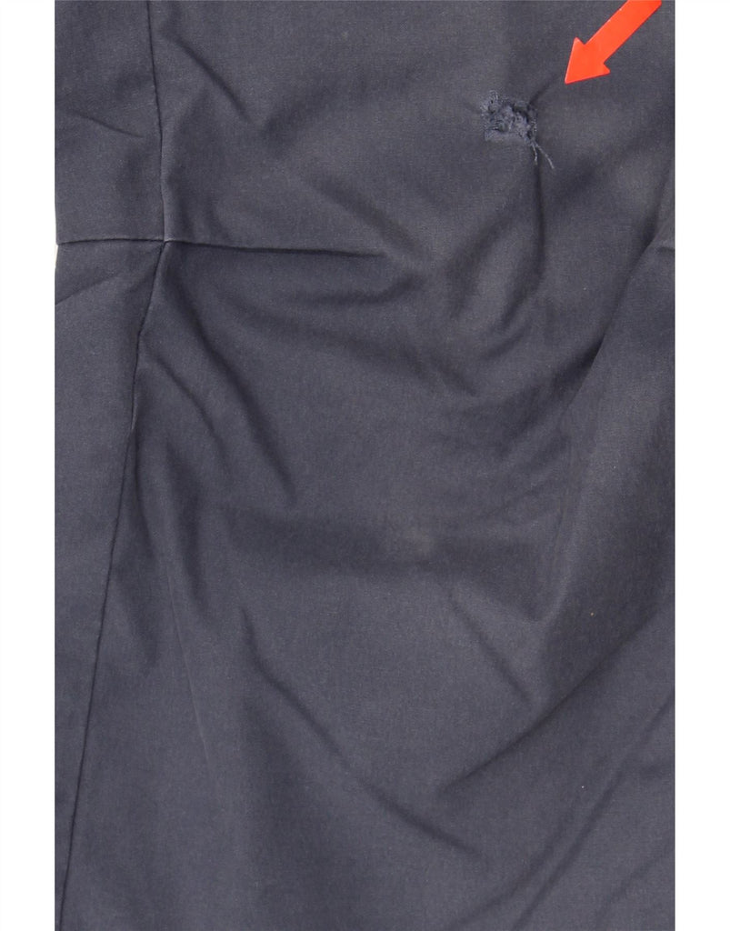 JACK WOLFSKIN Womens Straight Chino Trousers W25 L30 Navy Blue Polyester Vintage Jack Wolfskin and Second-Hand Jack Wolfskin from Messina Hembry 