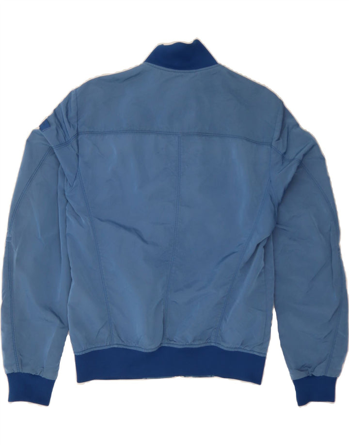 PEUTEREY Mens Bomber Jacket UK 34 XS Blue Polyamide Vintage PEUTEREY and Second-Hand PEUTEREY from Messina Hembry 