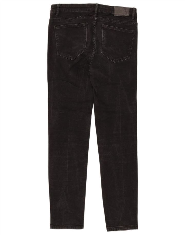 ZARA Womens Slim Jeans EU 40 Medium W30 L28 Black