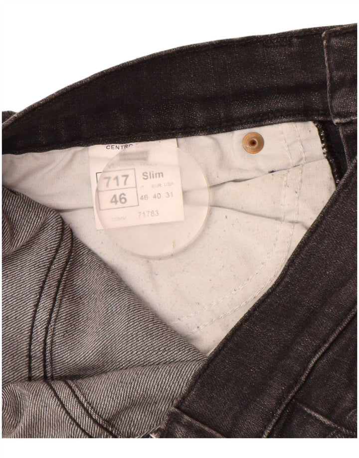 Carrera Mens Distressed Slim Jeans W31 L32 Grey Cotton