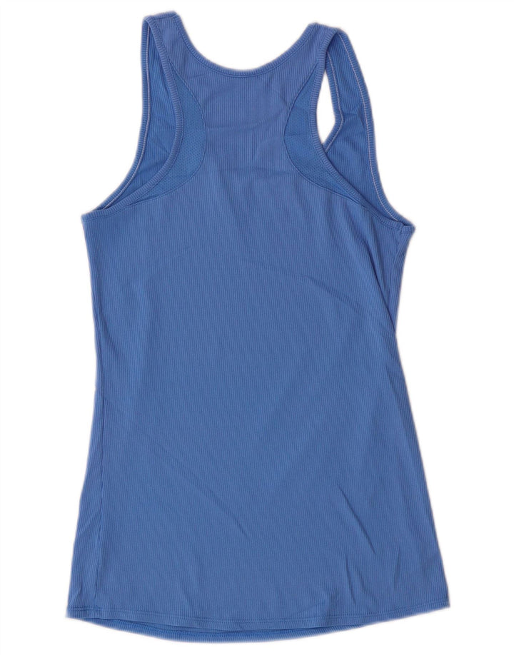 Under Armour Womens Heat Gear Vest Top UK 12 Medium Blue