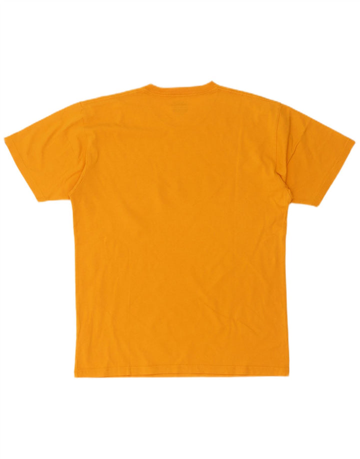 Vans Mens Classic Fit Graphic T-Shirt Top Medium Yellow Cotton