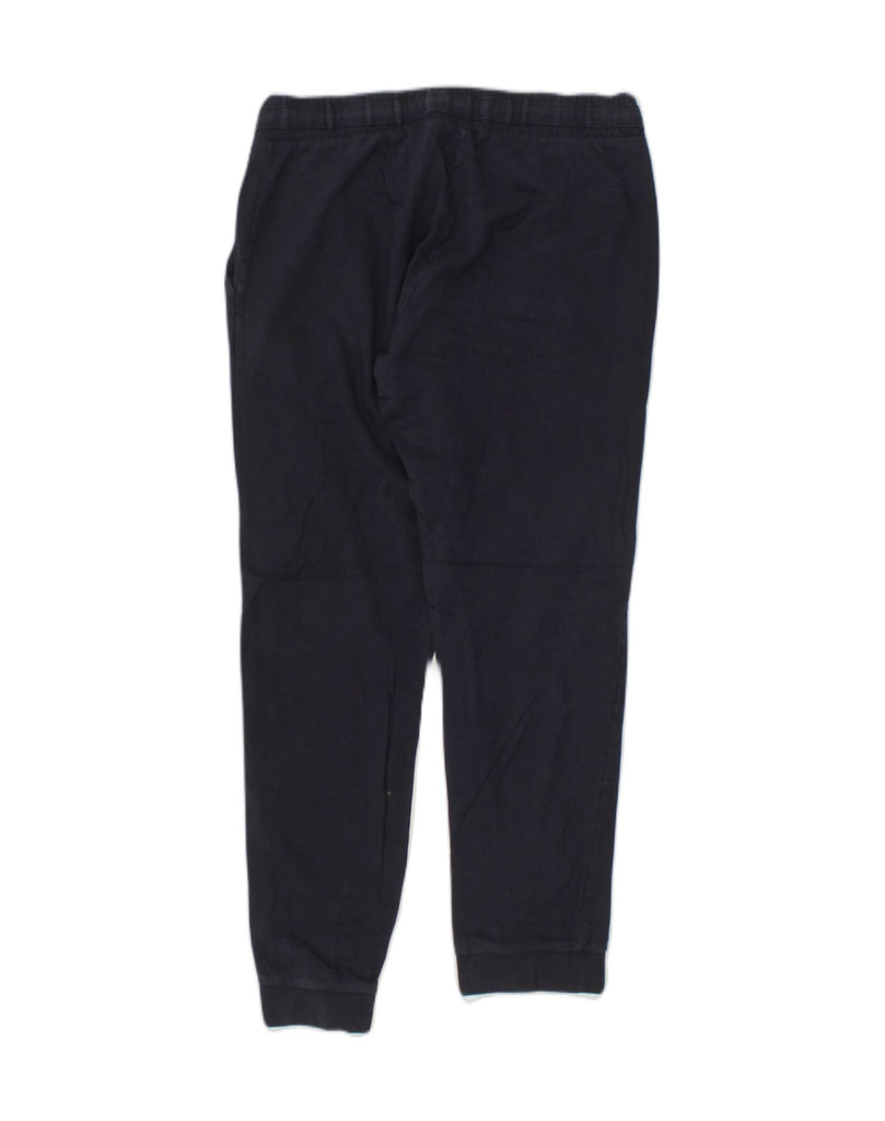 JACK & JONES Mens Tracksuit Trousers Joggers Large Navy Blue Cotton | Vintage Jack & Jones | Thrift | Second-Hand Jack & Jones | Used Clothing | Messina Hembry 