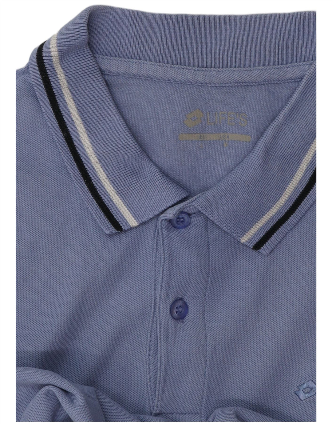 Lotto Mens Polo Shirt Large Blue