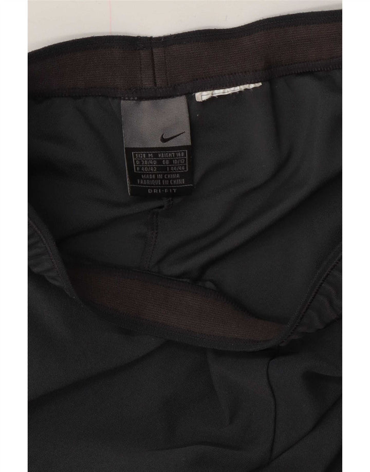 Nike Womens Dri Fit Capri Regular Trousers UK 10/12 Medium Grey