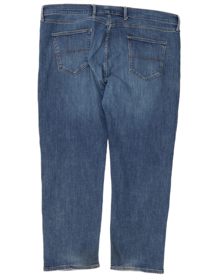 Marks & Spencer Mens Straight Jeans W44 L29 Blue Cotton
