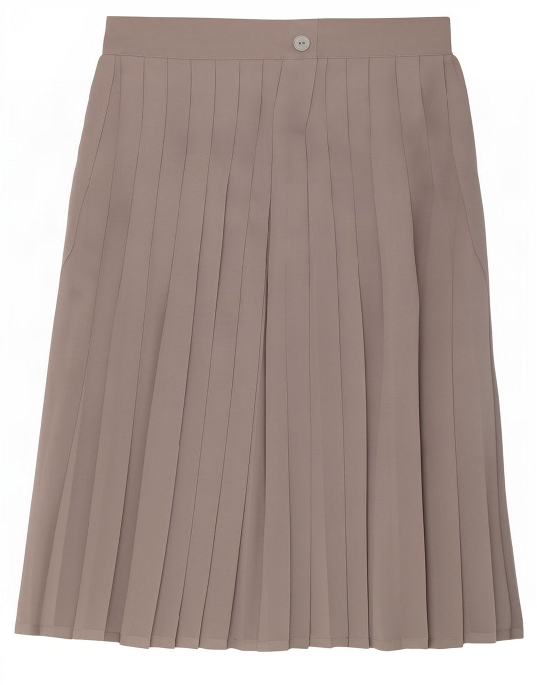 St Michael Womens High Waist Pleated Skirt UK 10 Small W24 Grey Polyester