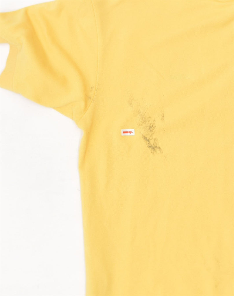 PAUL & SHARK Boys Polo Shirt 11-12 Years Yellow Cotton | Vintage Paul & Shark | Thrift | Second-Hand Paul & Shark | Used Clothing | Messina Hembry 