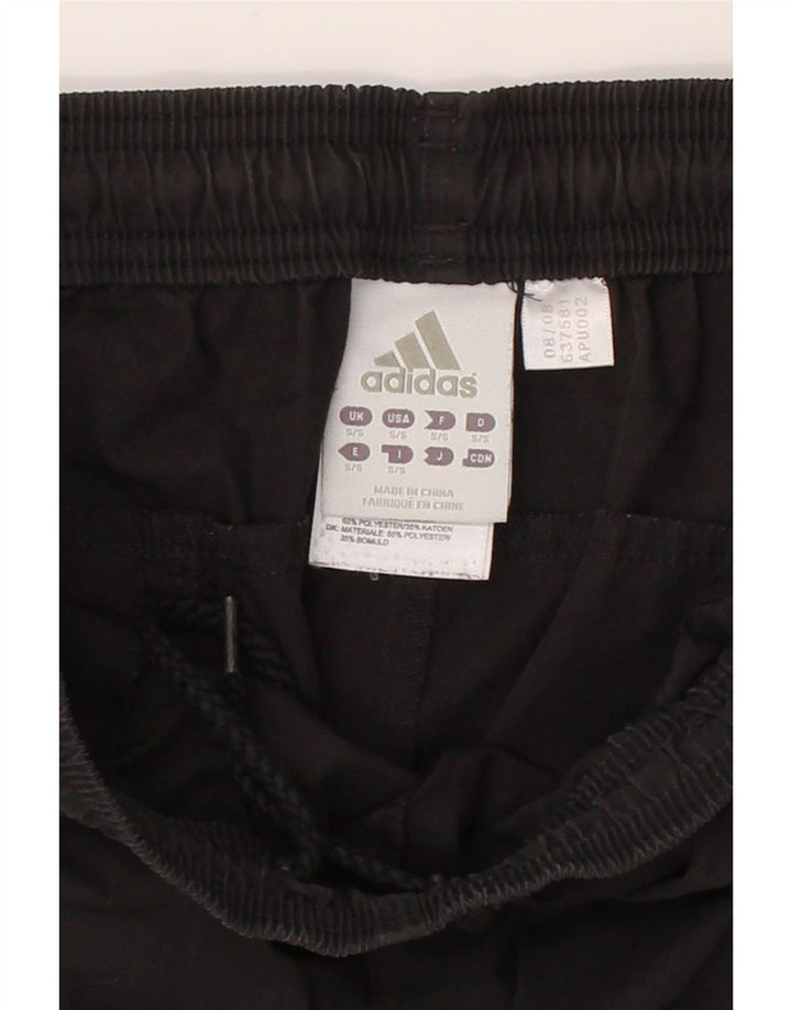 ADIDAS Mens Tracksuit Trousers Small  Black Polyester Vintage Adidas and Second-Hand Adidas from Messina Hembry 