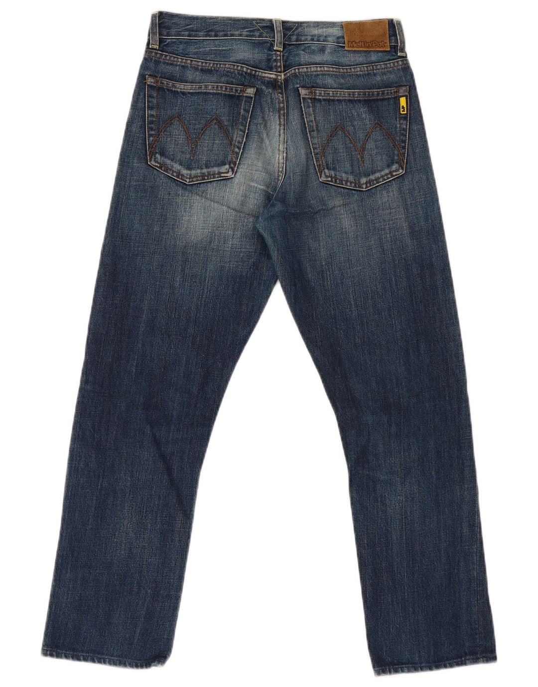 Meltin' Pot Womens Straight Jeans  W28 L28 Blue Cotton